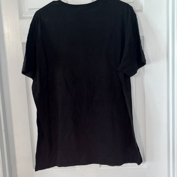 Unisex Adult Black Beatles Tee, Large - Picture 3 of 4